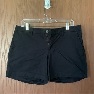 Old Navy Black Khaki Shorts